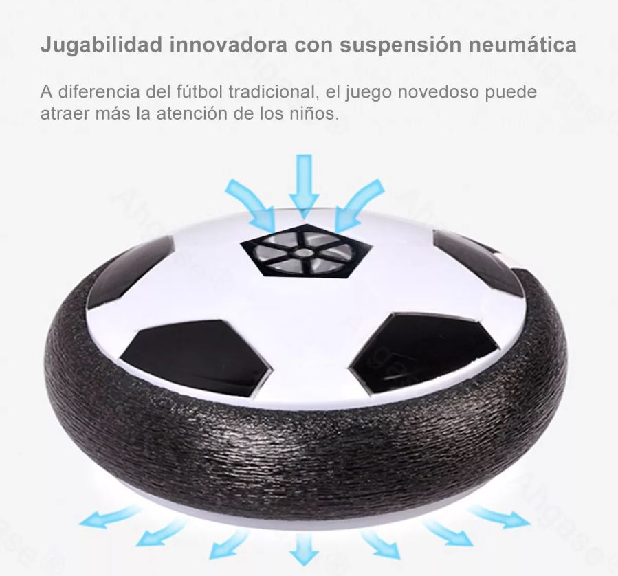 Pelota Plana De Fútbol Flotante Led