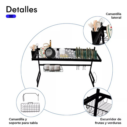 Escurridor de Platos en Altura