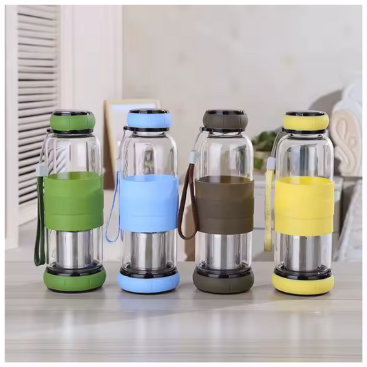Botella Infusora de Vidrio 500 ml para Té
