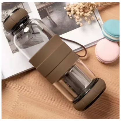Botella Infusora de Vidrio 500 ml para Té