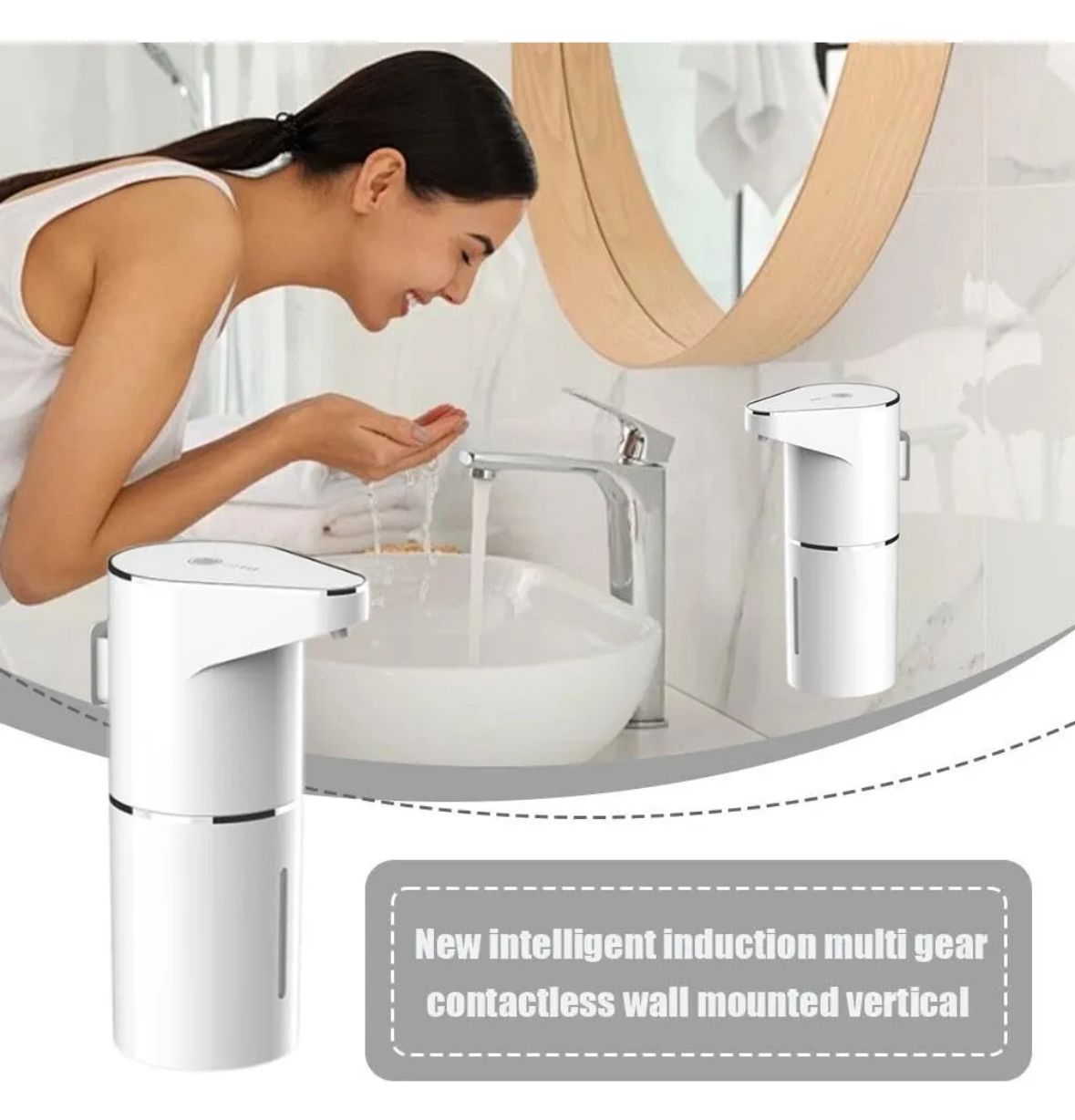 Dispensador Automático De Jabón Recargable