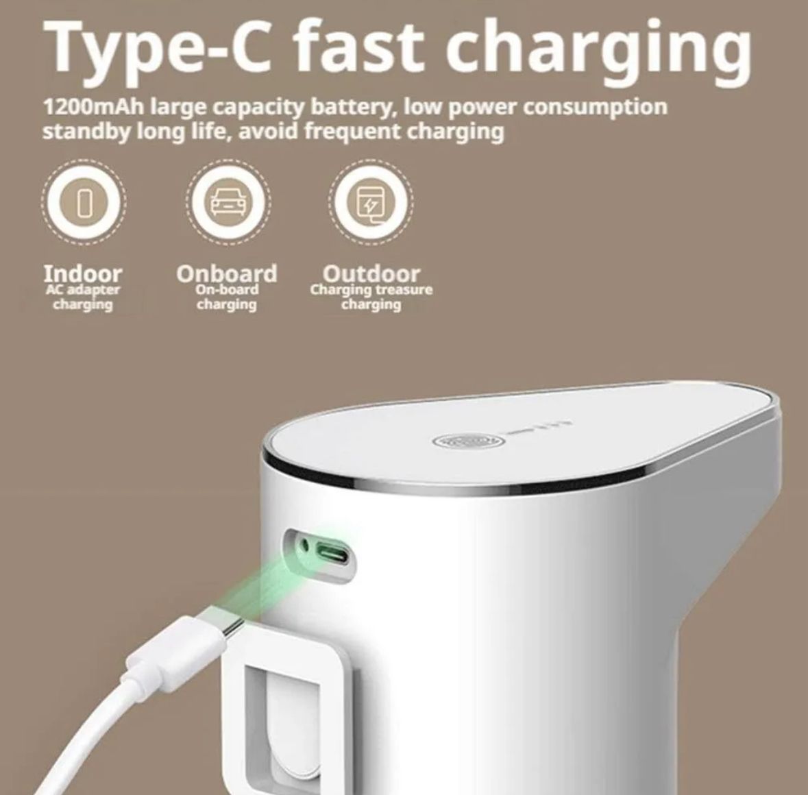 Dispensador Automático De Jabón Recargable