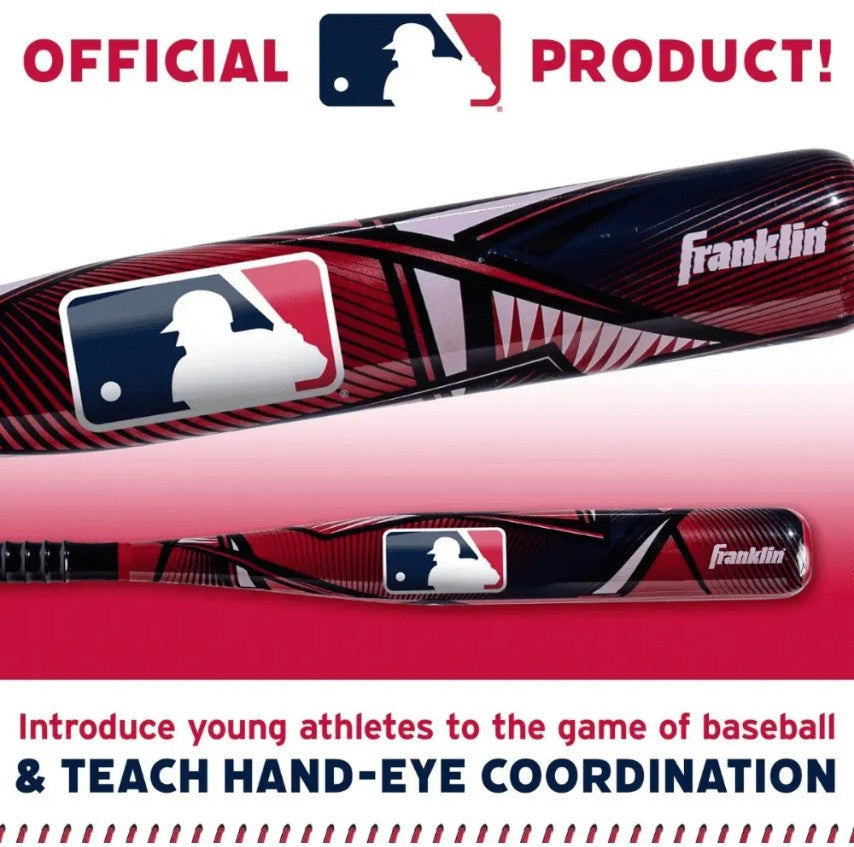 Set Béisbol Infantil MLB Franklin Sports – Bat y Pelota 76 cm