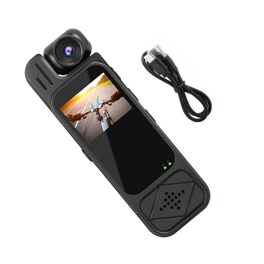 Videocámara Corporal Con Pantalla 1,3 pulgadas