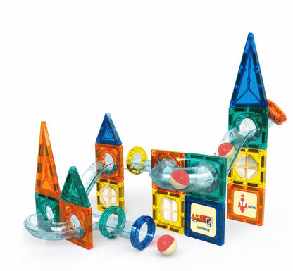 Juego Bloques de Construcción de Tuberías Magnéticas 42 Piezas