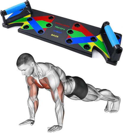 Tabla Flexiones Zimex - Tablero Push-Up y Ejercicios Viral