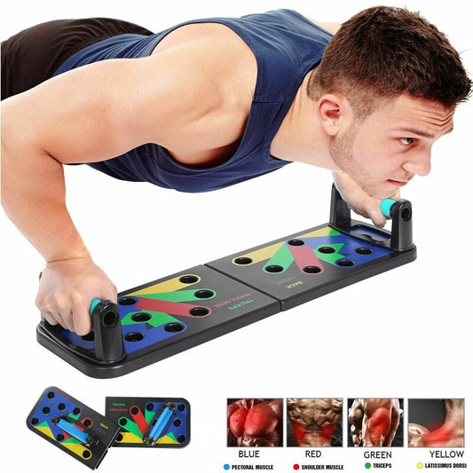 Tabla Flexiones Zimex - Tablero Push-Up y Ejercicios Viral